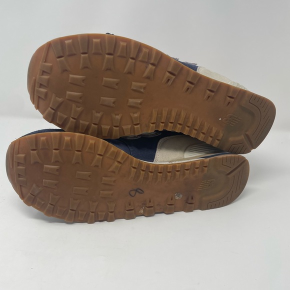 New Balance Men's Blue and Red Sneakers - Picture 4 of 5